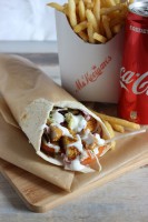 Csirkés Wrap Menü